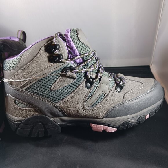 BearPaw Corsica Women's Waterproof Hiking Boot size 6 Gray Fog - Picture 4 of 11